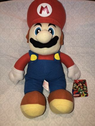 16 " Vintage Mario Stuffed Toy - Kellytoy 2004