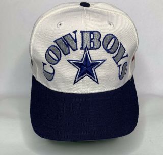 Vtg Dallas Cowboys Bowl Champions Snapback Hat 1972 1978 1993 1994 1996
