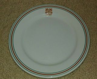 Vintage United States Coast Guard Dinner Plate (1) Jackson China