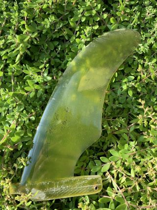 7.  5 Inch Vintage Cutaway Fin Signed