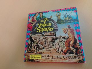 Nm Vintage 8mm Home Movie - The 7th Voyage Of Sinbad - The Cyclops
