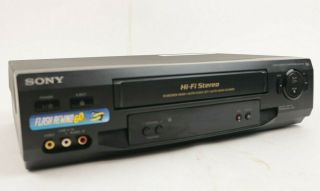 Sony SLV - N51 Hi - Fi 4 Head VCR Video VHS Cassette Recorder Player Vintage 2