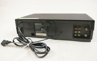 Sony SLV - N51 Hi - Fi 4 Head VCR Video VHS Cassette Recorder Player Vintage 4