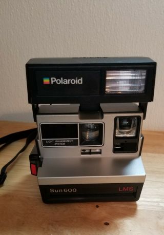 Vintage Polaroid Sun 600 Lms Instant Camera