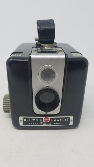Vintage Kodak Brownie Hawkeye Camera Flash Model with Booklet 3