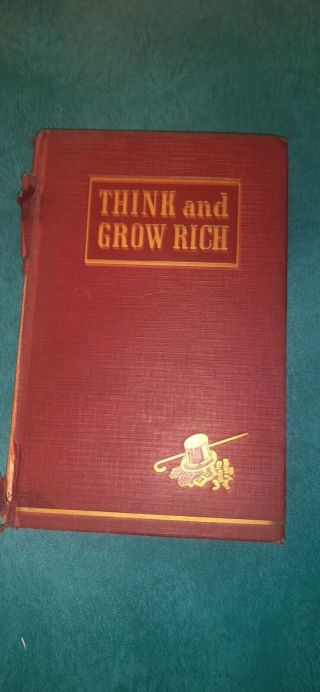Think And Grow Rich - Napoleon Hill - - 1st Edition 1937 - 3rd Printing