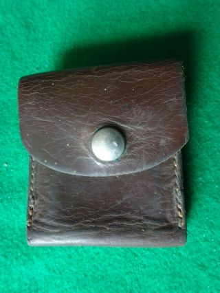 Vintage Eubanks 140 Shell Holder Brown Leather