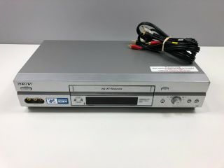 Sony Slv - N750 Video Cassette Recorder Vcr - No Remote -,  Great