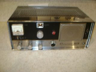 Vintage Courier Model 23 Cb Radio Base Station