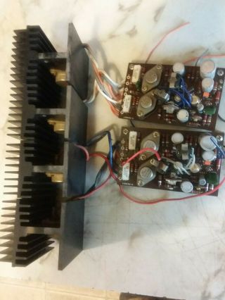 Sansui 5000a Stereo Receiver 2 Main Amp Board Complete F - 1040 - 1