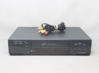 Mitsubishi Hs - U746 Vcr Vhs Player/recorder Great