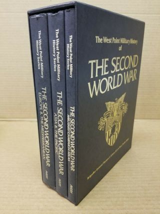 The West Point Military History Of The Second World War 3 Volumes In Hardcover