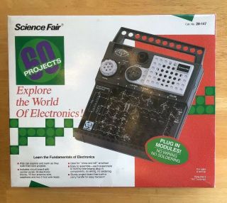 Vintage Radio Shack 28 - 147 Explore World Of Electronics 60 Projects Science Fair