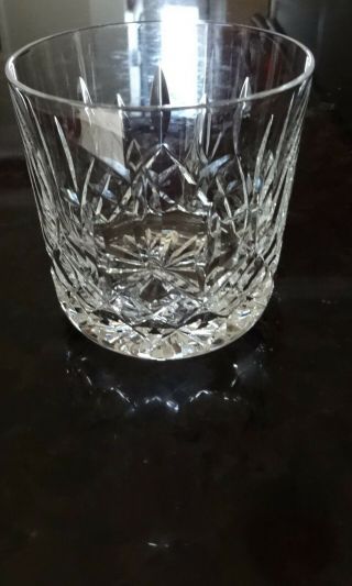 Vintage Waterford Crystal Lismore (1957 -) Old Fashioned 3 3/8 " 9 Oz