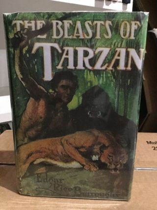 The Beasts Of Tarzan By Edgar Rice Burroughs Published By A.  L.  Burt In 1917