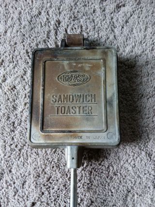 Wfs Sandwich Toaster Campfire Vintage Made In Japan