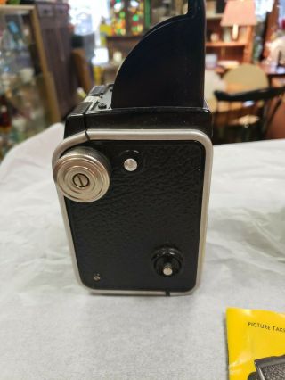 Vintage Kodak Duaflex 2 Camera with Protective Cover,  FILM,  and Box 5
