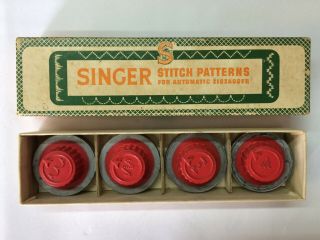 Vintage Singer Stitch Patterns For Automatic Zigzagger 161008