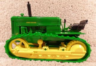 Vintage 1999 Ertl 1/16 Scale Diecast John Deere 40 Crawler Tractor Farm Toy