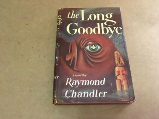 Vintage The Long Goodbye - By Raymond Chandler 1954 - Book Club Edition