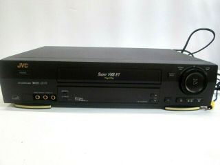 Jvc Hr - S3800u Vhs Et Video Cassette Recorder Vcr No Remote