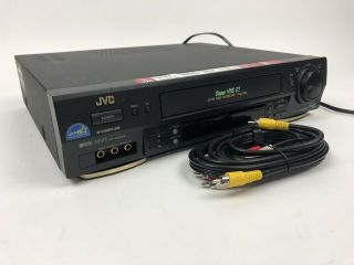 Jvc Hr - S3600u Vhs Hi - Fi 4 Head Vhs Vcr Player Recorder