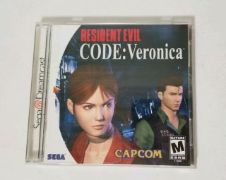Resident Evil Code Veronica Complete Sega Dreamcast Game Capcom Vintage