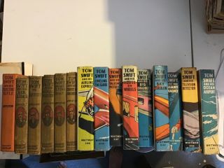 Tom Swift 15 Books From The Series.