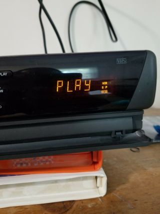 RCA VHS VCR Player Fully functional with 7 movies and 1 Cable No Remote 6