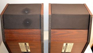 Vintage Pair 1984 BOSE 201 Series II Speakers (Wood Finish) Made in U.  S.  A. 7