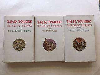 Tolkien,  Lord Of The Rings,  Special Edition Trade Pb Set,  Vintage 1971 No Box