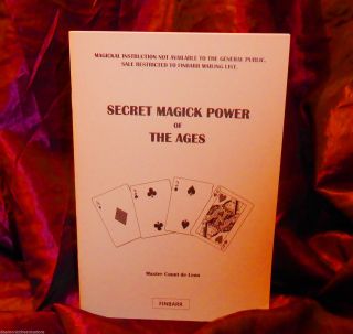 Secret Magick Power Of The Ages Finbarr Occult Magic White Black Grimoire