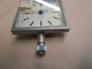 Vintage Spaulding Gorham 8 Day W Case Alarm Clock Clock Maker Repair Parts 3