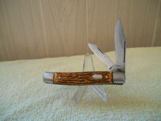 Vintage 2 Blade Colonial Prov.  Usa Pocket Knife