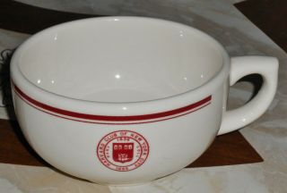 Vintage Buffalo China Harvard Club Of York City Soup Mug Restaurant Ware