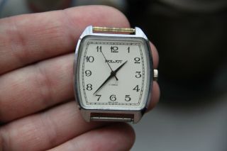 Mechanical Watch Poljot 17 Jewels Made In The Ussr Vintage