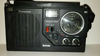 Panasonic Tech 855 Rf855 Shortwave Fm Am Sw 3 Band Radio Made In Japan
