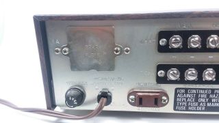 Vintage Lafayette 20 Watt Solid State Stereo Amplifier ST - 25A 2