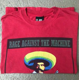 Vintage Rage Against The Machine Giant Brand T Shirt Medium