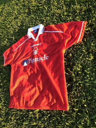 Vintage Umbro Soccer Jersey Red