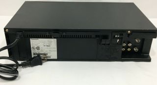 Panasonic Omnivision PV - V4022 4 - Head Recorder VHS Player VCR No Remote 8