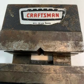 Vintage Craftsman Milling Vise Made In Usa