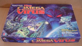 Vintage 1992 The Omega Virus Board Game Milton Bradley Great