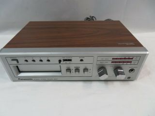 Vintage Panasonic 8 Track Tape Player/recorder Model Rs 856 Parts