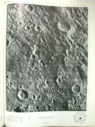 1971 Lunar Orbiter Photographic Atlas of Moon,  NASA,  Apollo 11,  675 Photos 7