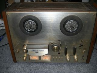 Vintage Akai Gx - 4000d Reel To Reel Tape Recorder Tape Deck