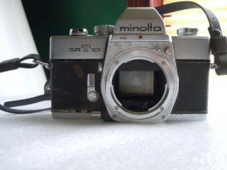 Vintage Minolta Srt - 101 35mm Film Camera Body & Strap No Lens