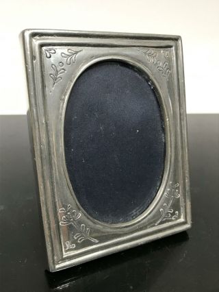 Vtg Pierre Deux French Country Silver Tone Pewter Photograph Picture Frame