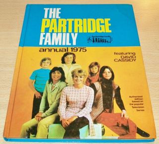 The Partridge Family Annual 1975 - Hardback Book Vgc