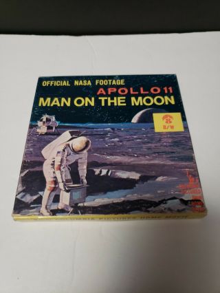 8mm Film Columbia Pictures Official Nasa Footage Apollo 11 Man On The Moon